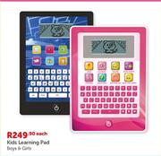 Kids Learning Pad Boys & Girls Each