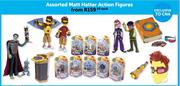 Assorted Matt Hatter Action Figures Each