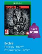 Evolve For XBox One
