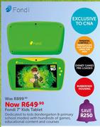 Fondi 7" Kids Tablet