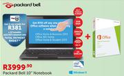 Packard Bell 10" Notebook
