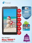 Fondi Phone Pad 7" 