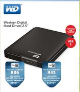 Western Digital Hard Drive 2.5"-2TB