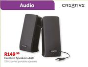 Creative Speakers A40