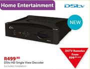 DStv HD Single View Decoder