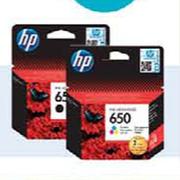 HP 650 Black Catridge