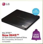 LG Slim External Optical Drive