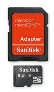 SanDisk 8GB Memory Micro SD Card