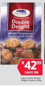 Cape Cookies Double Delight Cookies 500g