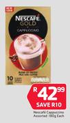 Nescafe Cappuccion Assorted 180g-Each