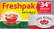 Freshpak Rooibos Tagless Teabags 80s