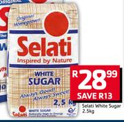 Selati White Sugar-2.5Kg