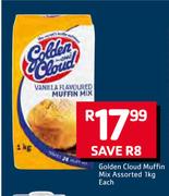 Golden Cloud Muffin Mix Assorted-1Kg Each
