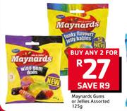Maynards Gums & Jellies Assorted-2 x 125g