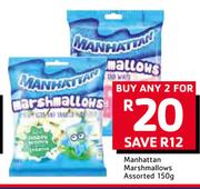 Manhattan Marshmallows Assorted-2 x 150g