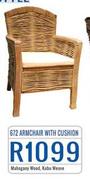 Indonesian 672 Armchair With Cushion