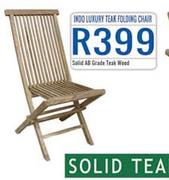 Indo Luxury Teak Folding Chair