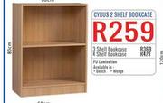Cyrus 2 Shelf Bookcase