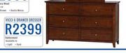 Vicci 6 Drawer Dresser