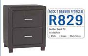 Ross 2 Drawer Pedestal