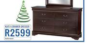 Kate 6 Drawer Dresser