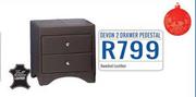 Devon 2 Drawer Pedestal