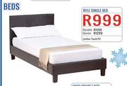 Kyle Double Bed + Free 2 Pillows