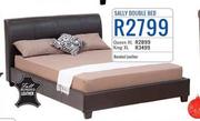 Sally Double Bed + Free 2 Pillows