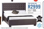 Dale Double Bed + Free 2 Pillows