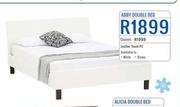 Abby Queen Bed + Free 2 Pillows