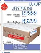 Lifestyle 150 Double Mattress Base Set(Foam)