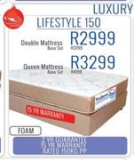 Lifestyle 150 Queen Mattress Base Set(Foam)