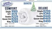 Comfort Duvet Double