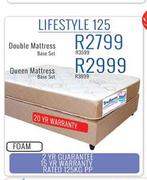 Lifestyle 125 Double Mattress Base Set(Foam)