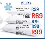 Comfort Pillows-2's