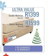 Ultra Value Queen Mattress Base Set