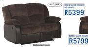 Blake 2 Seater Recliner With Console