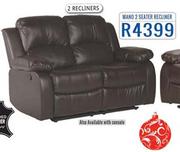 Mano 2 Seater Recliners