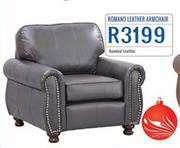 Romand Leather Armchair