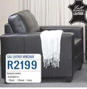 Gail Leather Armchair