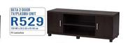 Beta 2 Door TV/Plasma Unit