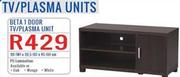 Beta 1 Door TV/Plasma Unit