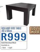 Holland Side Table 60 x 60 Cm