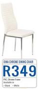 Dina Chrome Dining Chair