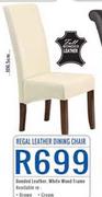 Regal Leather Dining Chair