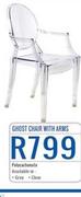 Ghost Chair With Arms
