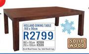 Holland Dining Table 180 x 90 Cm