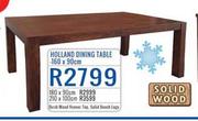 Holland Dining Table 160 x 90 Cm