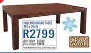 Holland Dining Table 210 x 100 Cm