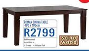 Roman Dining Table 180 x 100 Cm